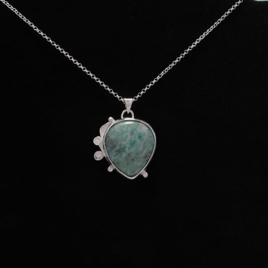 Jadeite Leaves Pendant